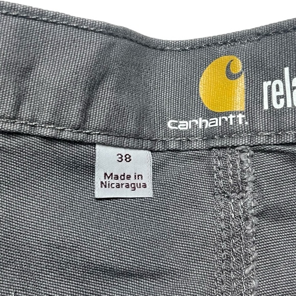 Carhartt‎ Men’s Relaxed fit shorts size 38 in Dark Grey 103119-039 - Picture 8 of 11